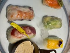 漫步花开彩虹卷-蜜桃花开·中西融合菜E&W(南长街店)