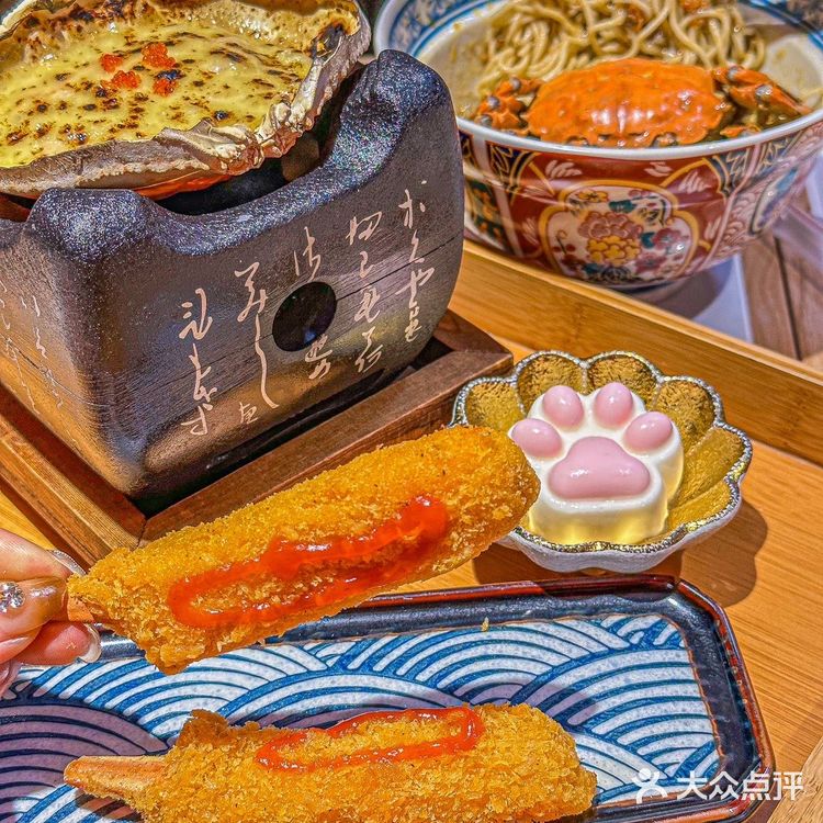 广州..蟹黄面迷狂喜....梦回上海...