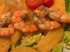 鲜橙老虎虾沙拉-Lets burger非常汉堡·环球风味(蓝色港湾店)