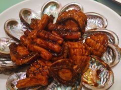 小鲍鱼炒年糕-金八仙酒店