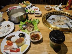 -韩京炭火烤肉自助料理(柯桥万达店)
