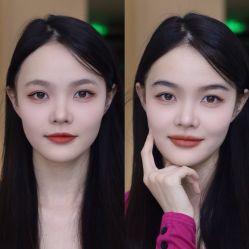点击看大图 -杨益美学·野生眉半永久纹眉发际线