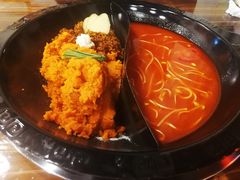 牛油鸳鸯番茄锅-吃皮火锅馆(苏宁店)