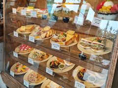 面包甜点陈列柜-maan coffee漫咖啡(通州店)