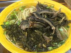 长鱼面-瞻园面馆鸭血粉丝汤(老门东店)