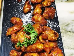 糖霜糖醋里脊-绿茶餐厅(昌平悦荟店)