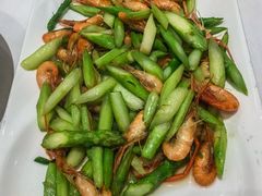 芦笋炒河虾-道道鲜·崇明私房菜(五角场店)