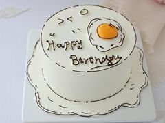 -咖咖熊蛋糕定制·英国蓝风车动物性淡奶油