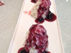 蓝莓山药-添福来墨鱼饺子 · 海鲜东北菜(大连星海·黄浦路店)