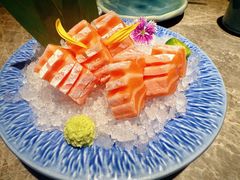 三文鱼腩刺身-炙柒Sekinana·精致日料(合生汇店)