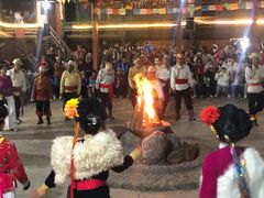 -摩梭传统篝火晚会