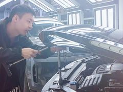 -鲨鱼皮汽车凹陷玻璃修复(静安店)