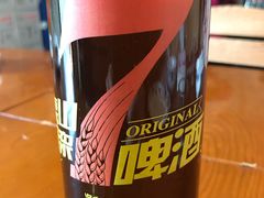 泰山原浆啤酒-玫瑰红烤羊排(北新桥三条店)