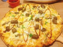 照烧牛肉薄脆比萨-必胜客(安盛金马店)