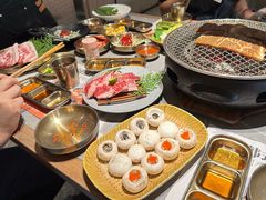 -草家酱蟹炭火烤肉店(珲春南路一店)
