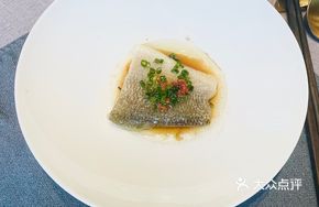 Plum Sauce Steamed Sea Bass with Bamboo Shoots