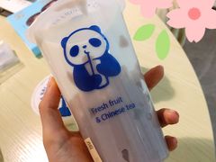 芋泥啵啵绿茶-茶百道(长龙店)