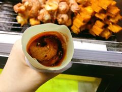 烤面筋卷饼-鼓楼夜市