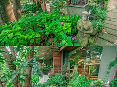山清水秀的庭院咖啡-谷咖啡·鲜花绿植花园餐厅