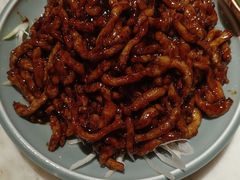 薄脆京酱肉丝-小吊梨汤·北京菜·烤鸭(鸟巢店)