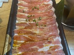 调味五花肉-九田家黑牛烤肉料理(新光汇店)