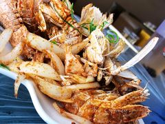 椒盐皮皮虾-覃记海鲜美食餐厅