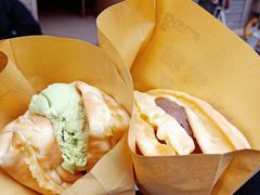 班戟薄饼夹雪糕单球-成裕雪糕店(士多店)