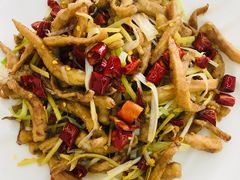 干煸鱿鱼-北戴河庆山饭店·海鲜砂锅粥(北戴河黑石路店)