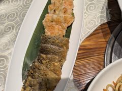 顺德煎让鱼皮拼虾饼-德云居