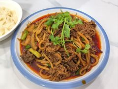 -白记爆炒牛犊肉羊羔肉·清真