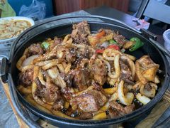 羊肉炕锅-夏都地标马一刀烤肉美食城