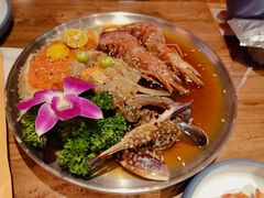 -明洞阿姨·韩式酱蟹烤肉·创意料理(三元桥店)