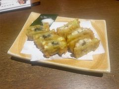 茄子白鳗天妇罗-九州酒场ひこぞう(1号店)