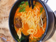 香草番茄汤.猪软骨面-和府捞面(东直门银座店)