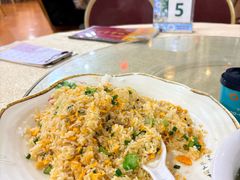 菜心粒鸡蛋炒饭-区海鸡场饭店(石壁店)