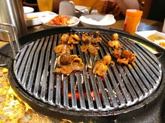 烤小章鱼-釜山火炉韩式炭火烤肉(欧洲城店)