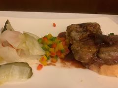 法式香煎鹅肝红酒-莫斯科餐厅