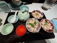手剥龙井虾仁-1921湖景餐厅