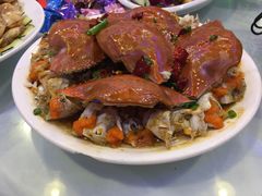 红膏蟹葱油-渔中舟海鲜大排档(普陀沈家门店)