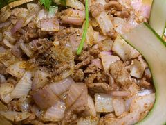 干锅孜然羊肉-楼兰新疆主题餐厅(苏州中心店)