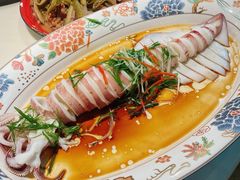 白灼手钓火箭鱿鱼-广府乡下·饭庄(新港东路店)