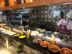 自助取餐区-侬佳蒸菜馆(听潮店)