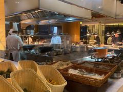 自助取餐区-杭州钱江新城万怡酒店-西餐厅