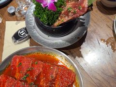 -明洞阿姨·韩式酱蟹烤肉·创意料理(三元桥店)