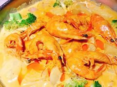 暖锅咖喱虾-新白鹿餐厅(悠迈生活广场店)