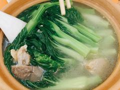 咸猪骨煲菜心-雅苑餐厅(朝天路店)