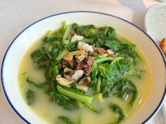 清炒鸡毛菜-西湖春天•老字号杭州菜(百汇店)