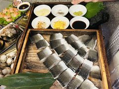 -围炉肉舍•炭烤活鳗•丹东海鲜烤肉(步行街店)