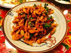 炸虾-闯关东东北农家菜(崂山石老人店)