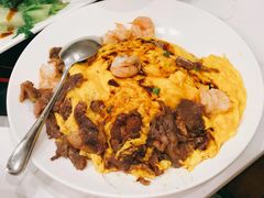 至尊滑蛋三拼饭-有章牛杂(石厦店)